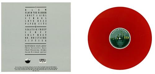 Nirvana (US) Bleach - Red Vinyl - Silver Sleeve Titles Australian